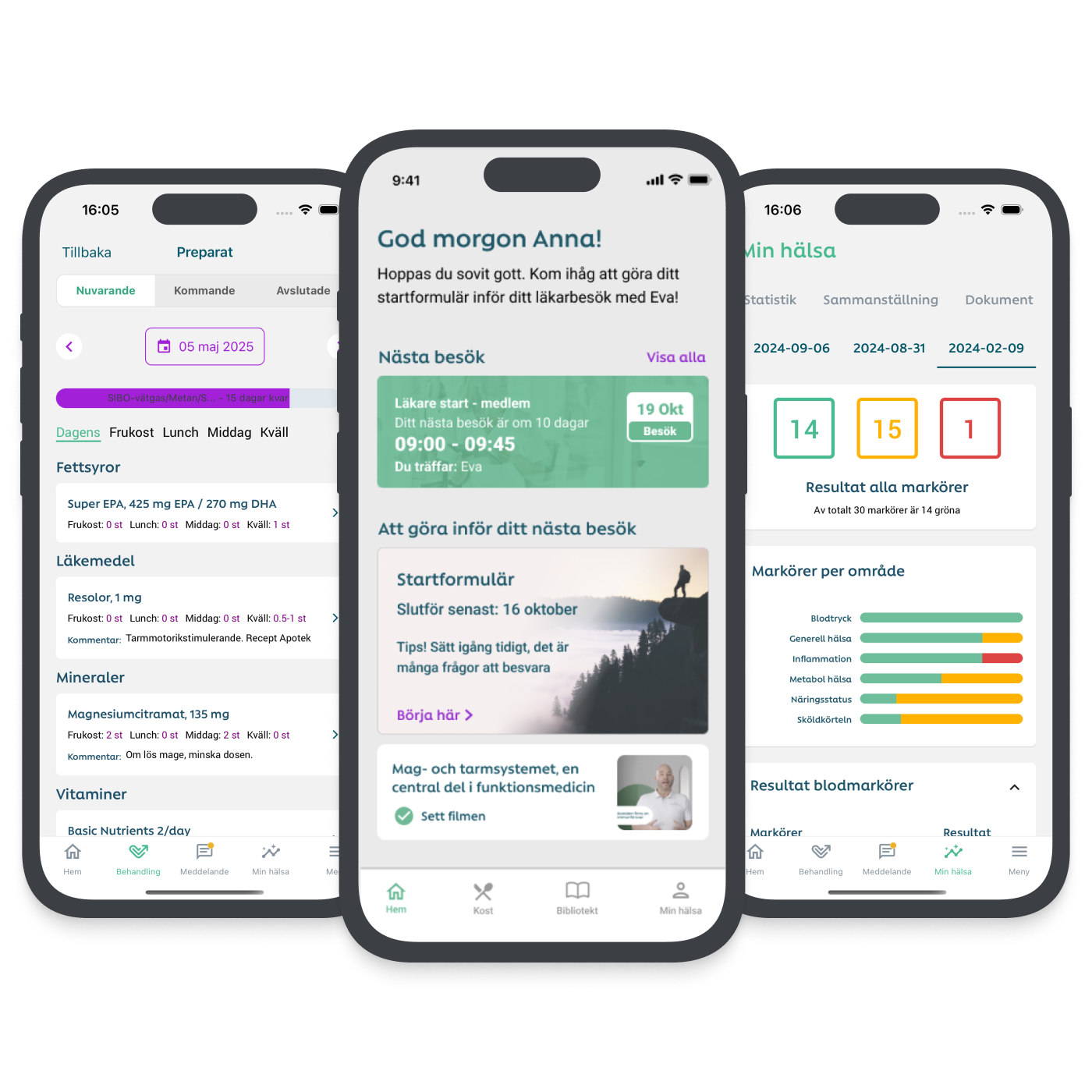 Funmeds app för patient